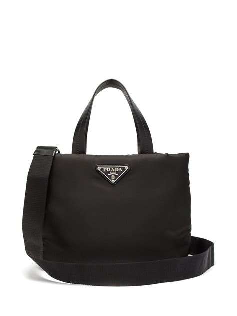 prada padded nylon mini bag